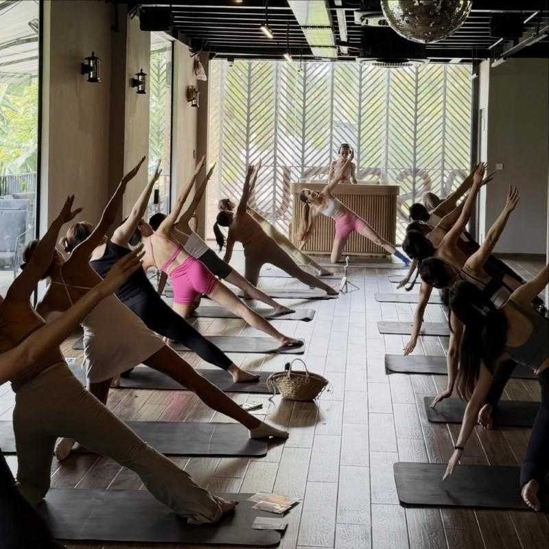 Pilates Brunch with a live DJ photo