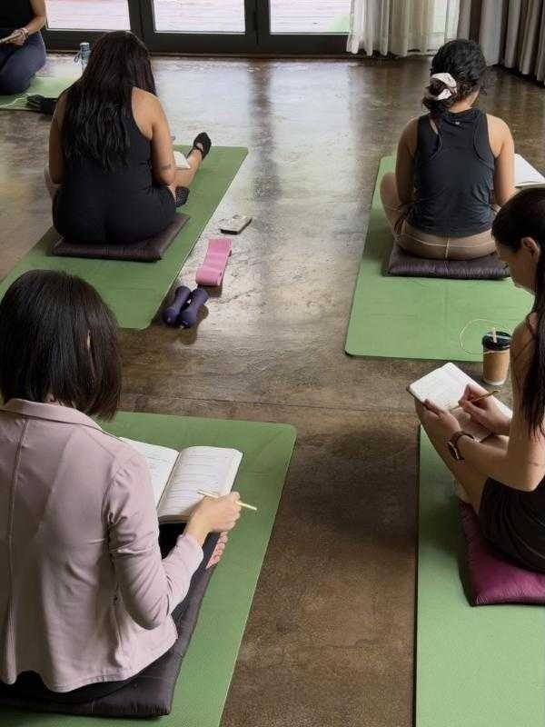 Pilates × Journaling photo