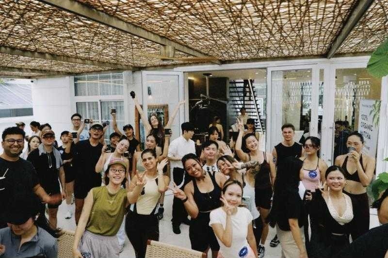 Morning Matcha Rave at Juno Hair