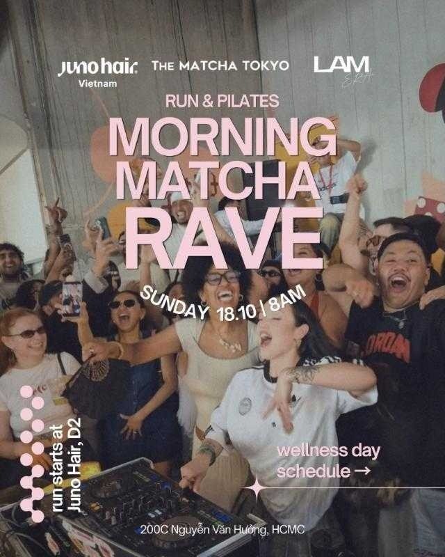 Morning Matcha Rave poster