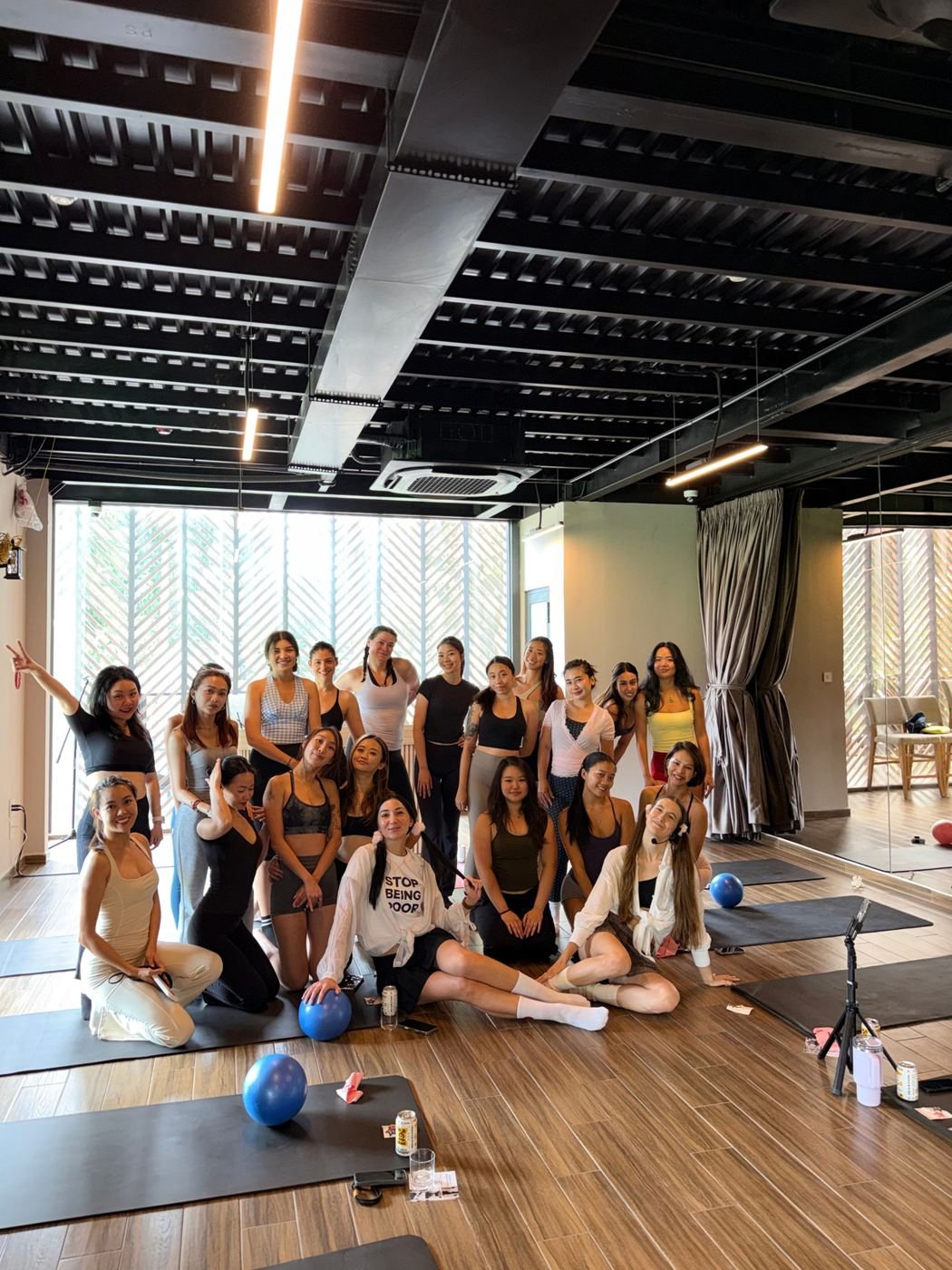 Studio class group photo