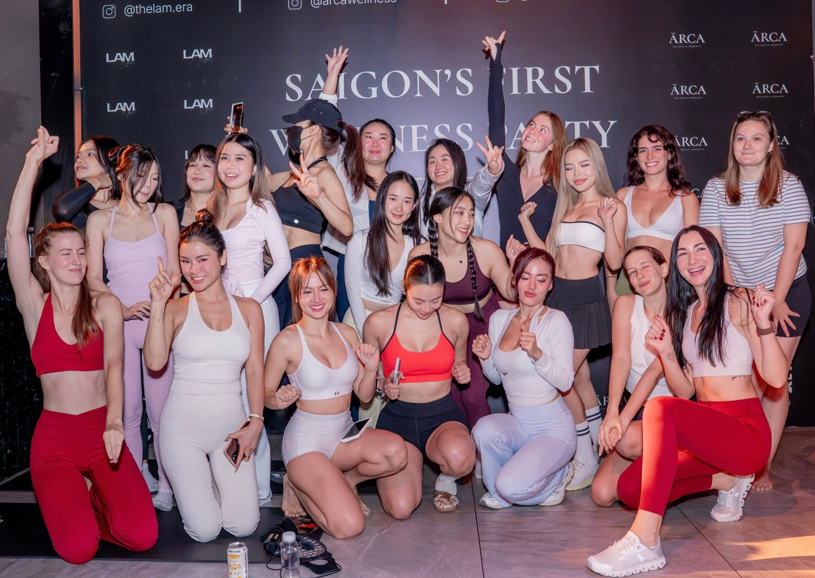 Guests at Saigon’s First Wellness Party